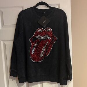 The Rolling Stones Stud Sweatshirt